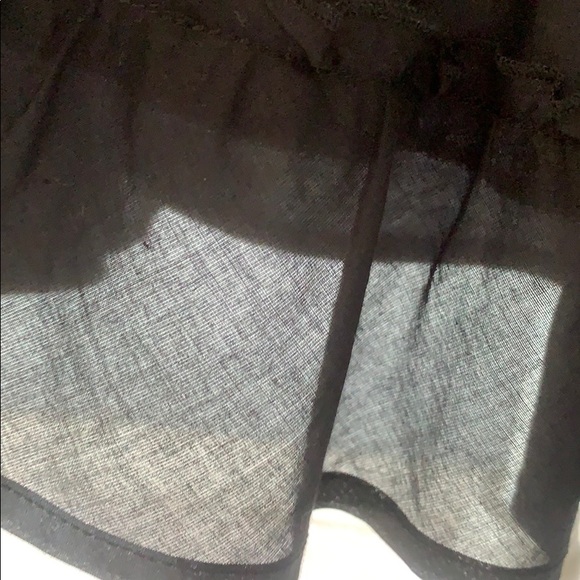 🌺🎉HOST PIC!🎉🌺 Black cotton ruffle mini skirt 6 - Picture 3 of 5